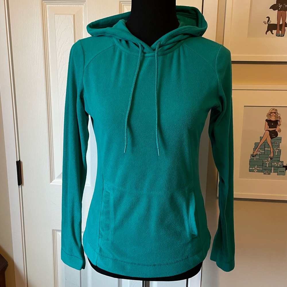 Teal Hoodie Fleece Pull Over Columbia Women’s Size XS